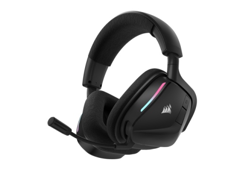 Corsair Void V2 Wireless Gaming Headset w/ Bluetooth for PC, PS5, PS4, Switch, Mobile – Dolby Atmos, 70hr Battery, Dual Wireless, Lightweight, Fast Charging – Carbon